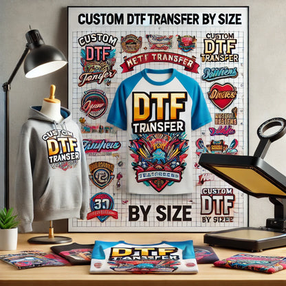 Custom DTF Transfer by Size