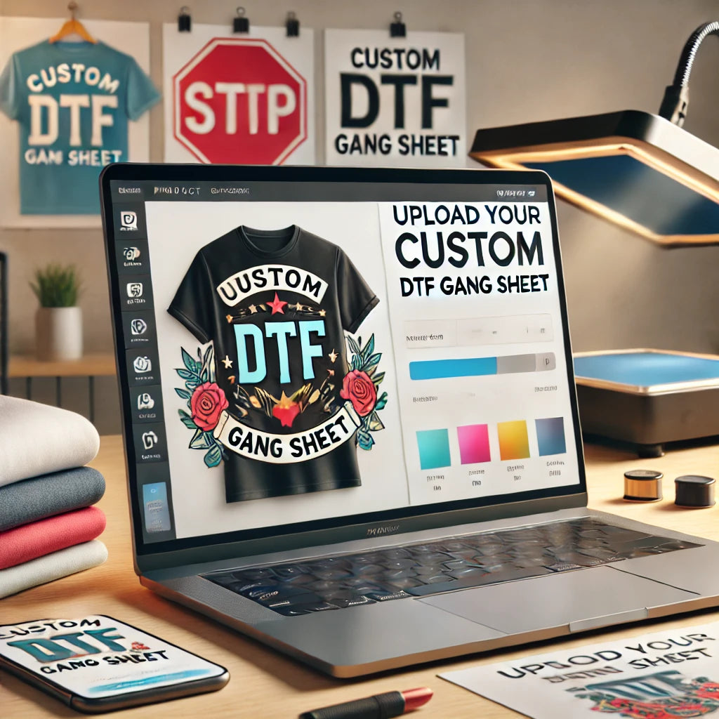 Upload Your Custom DTF Gang Sheet